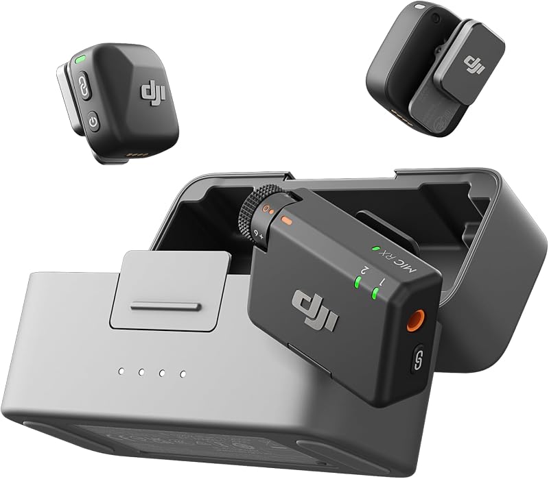 DJI Mic Mini (2 TX + 1 RX + oplaadhouder) - outlet/retourdeal
