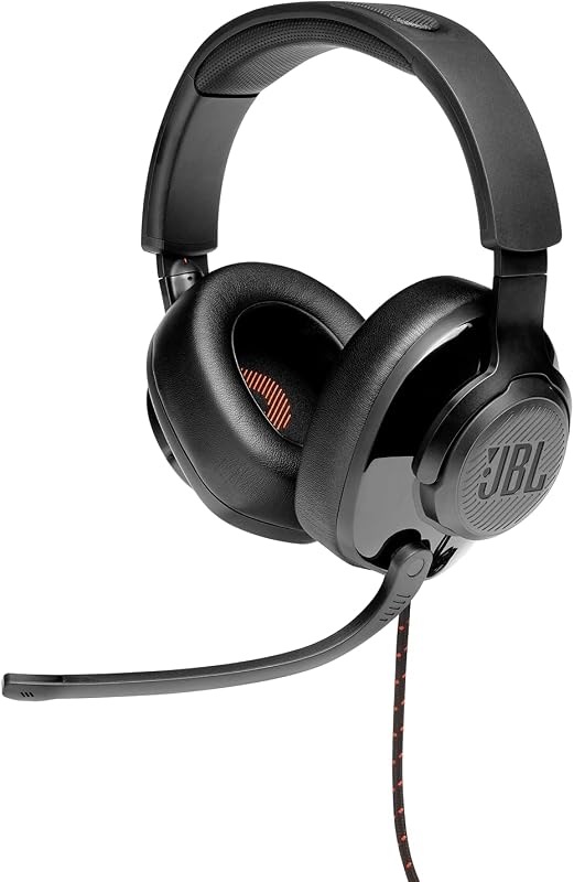 JBL Quantum 200 bedrade over ear gaming headset met afneembare en - outlet/retourdeal