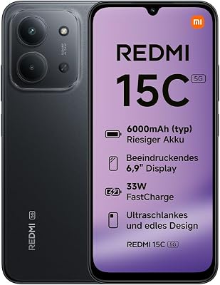 Xiaomi REDMI 15C 5G Smartphone 4+128GB - outlet/retourdeal