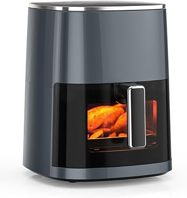 DUMOS Airfryer 6QT Airfryer Oven met venster Square Airfryer Oven - outlet/retourdeal