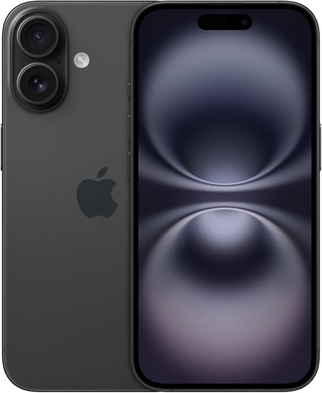 Apple iPhone 16 (128 GB) Zwart - outlet/retourdeal