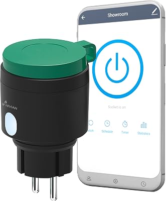 NIVIAN Intelligent wifi-stopcontact voor buiten - outlet/retourdeal