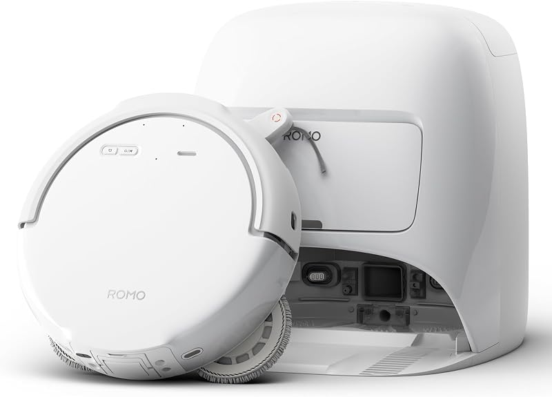 DJI ROMO S Robotstofzuiger en mop met 25.000 Pa zuigkracht - outlet/retourdeal