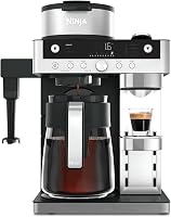 Ninja Prestige 2-in-1 koffiezetapparaat met ingebouwde melkopschuimer - outlet/retourdeal