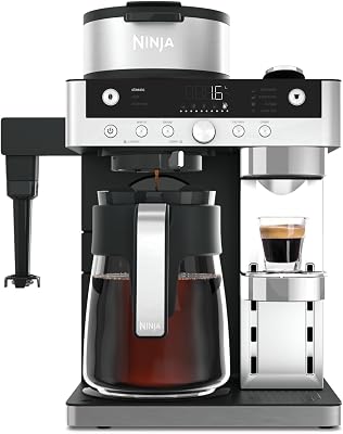 Ninja Prestige 2-in-1 koffiezetapparaat met ingebouwde melkopschuimer - outlet/retourdeal