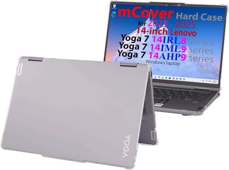 mCover hoesje ALLEEN Compatibel voor 2023-2025 14 inch Lenovo Yoga 7 - outlet/retourdeal