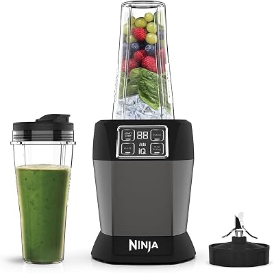 Ninja Blender met 2 Automatische Programma's: Mengen & Max. Mengen - outlet/retourdeal