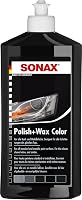 SONAX Polish+Wax Color zwart (500 ml) Polijstmiddel met zwarte - outlet/retourdeal