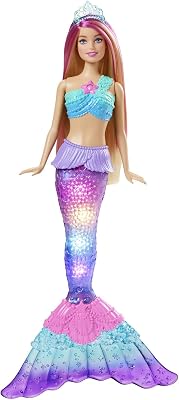 Barbie Dreamtopia Zeemeermin Pop met Twinkelende Lichtjes (30 cm - outlet/retourdeal