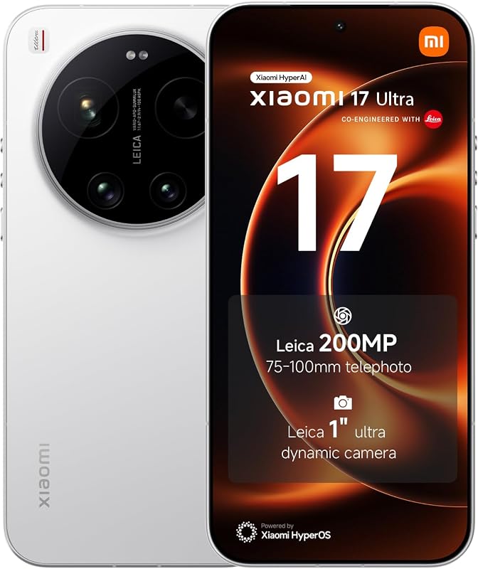 Xiaomi 17 Ultra Smartphone 16+512GB Wit LOFIC HDR Technologie - outlet/retourdeal