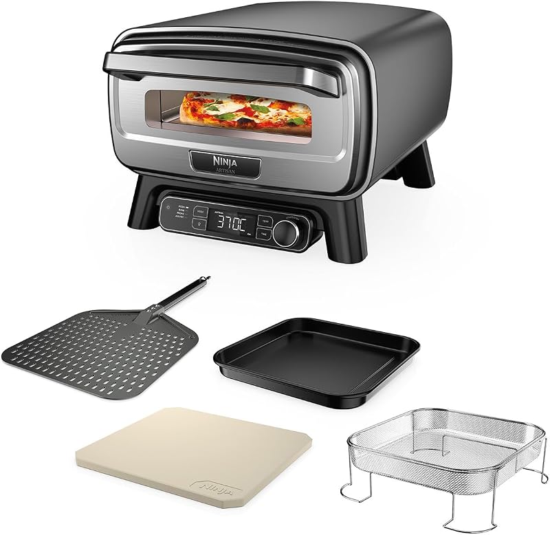 Ninja Artisan Electric Outdoor Pizza Oven & Air Fryer - outlet/retourdeal
