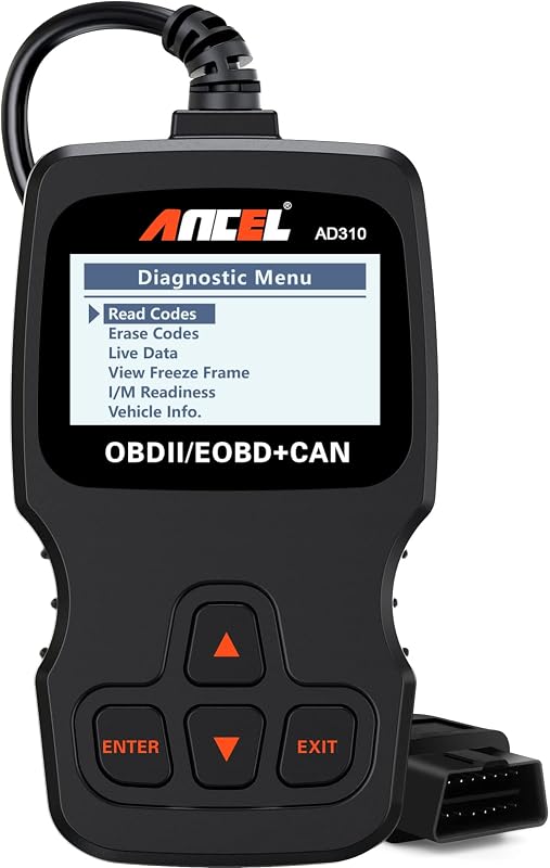 ANCEL AD310 Classic Verbeterd universeel OBD II diagnoseapparaat voor - outlet/retourdeal