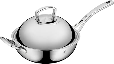 WMF Multiply 753506040 Wok 28cm met metalen deksel - outlet/retourdeal