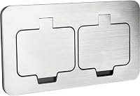 Protec Dubbel vloerstopcontact - outlet/retourdeal