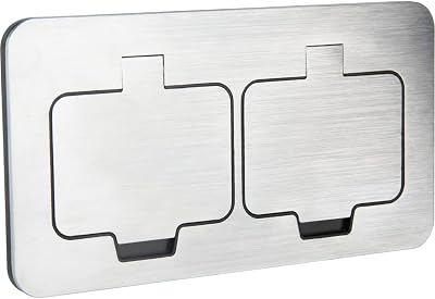 Protec Dubbel vloerstopcontact - outlet/retourdeal