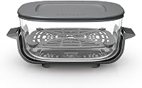 Ninja CRISPi 3 8 l TempWare glazen container met deksel - outlet/retourdeal