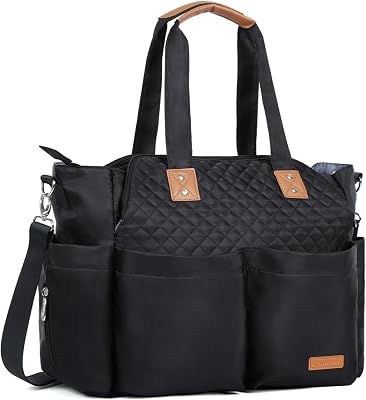 Lekebaby Luiertas met 19 Zakken en Verschoningsmat - outlet/retourdeal