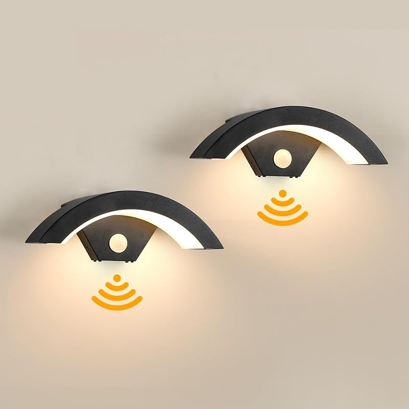 Comely 24W Binnen/Buiten LED Wandlamp met Bewegingssensor - outlet/retourdeal