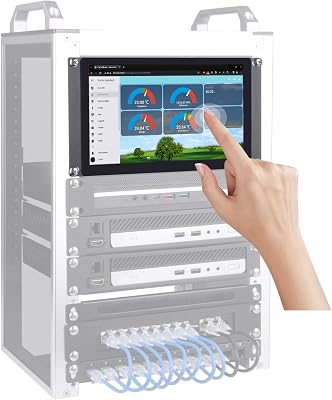 GeeekPi 9 inch 1280x720 LCD-touchscreen 3U rackmonitor voor DeskPi - outlet/retourdeal