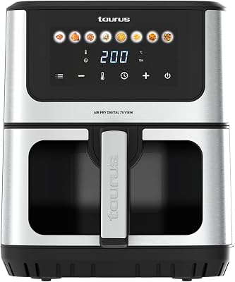 Taurus Airfryer Air Fry Digital 7S View 1600W - outlet/retourdeal