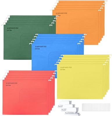 KAHEIGN 25 Stks A4 Schorsing Files - outlet/retourdeal