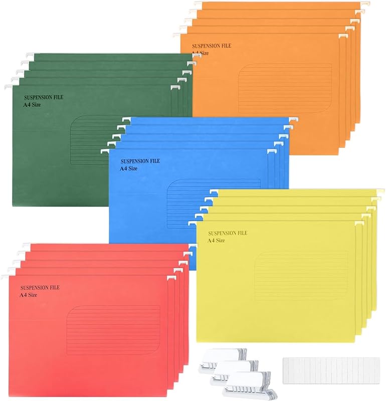 KAHEIGN 25 Stks A4 Schorsing Files - outlet/retourdeal