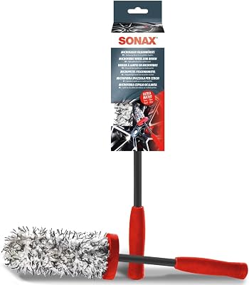 SONAX Microvezelvelgenborstel (1 stuk) lost hardnekkig vuil in een - outlet/retourdeal