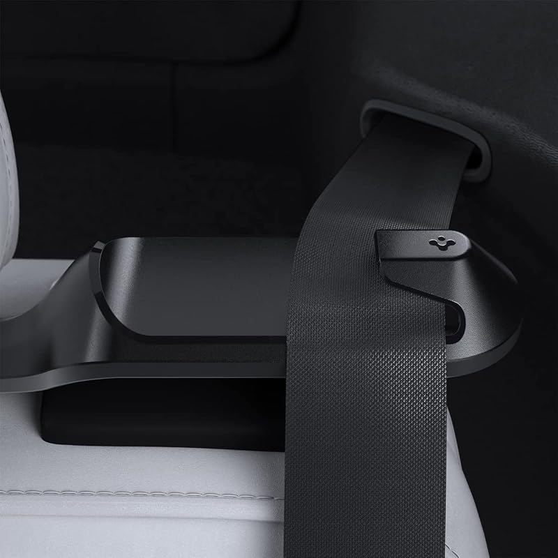 Spigen Tesla Model Y (~2024) Auto Achterbank Gordelhouder 2 Stucks - outlet/retourdeal