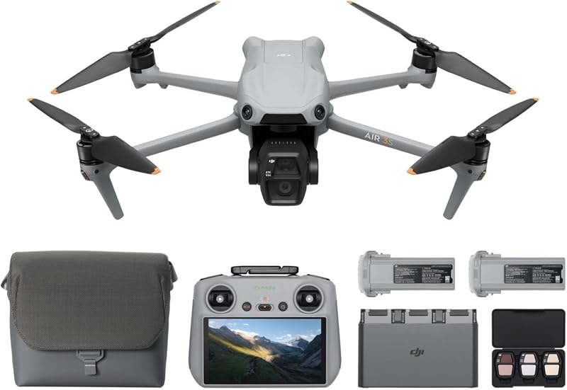 DJI Air 3S Fly More Combo (afstandsbed. met RC 2-schermen) - outlet/retourdeal