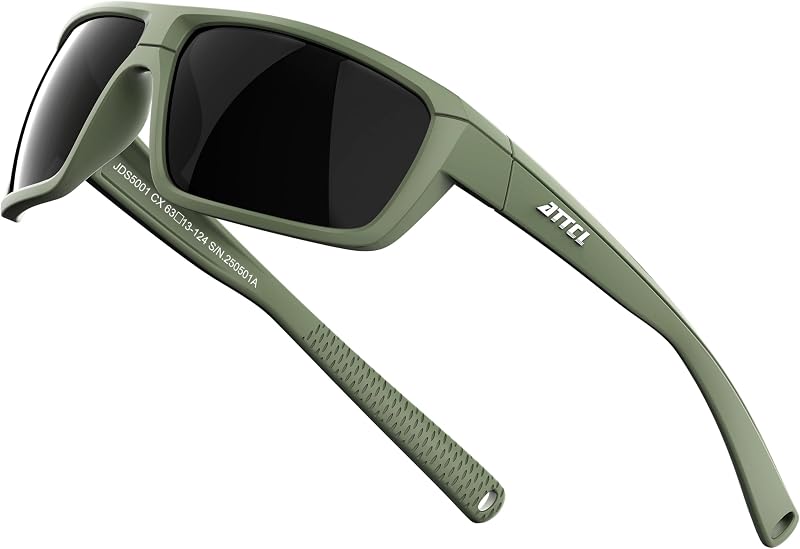 ATTCL Heren gepolariseerde wrap zonnebril UV-bescherming sportbril - outlet/retourdeal
