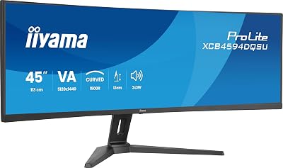 iiyama XCB4594DQSU-B1 45 "VA LCD Gebogen 1500R - outlet/retourdeal