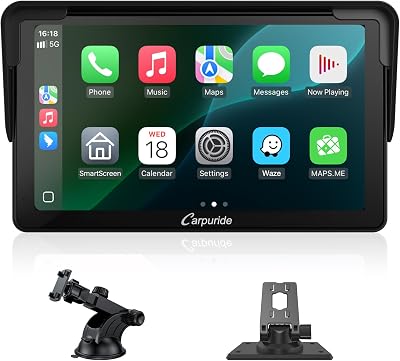 Carpuride V3 Draagbare Draadloze Carplay & Android Auto - outlet/retourdeal