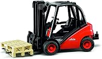 bruder 02511 Linde vorkheftruck H30D met 2 pallets - outlet/retourdeal