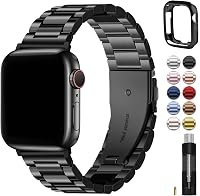 Fullmosa Compatibel met Apple Watch Bandjes 44mm 46mm 45mm 49mm 42mm - outlet/retourdeal