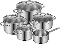 WMF 0721056380 Plus 5-delige pannenset - outlet/retourdeal