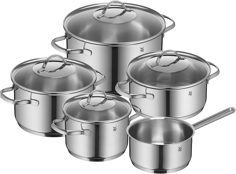 WMF 0721056380 Plus 5-delige pannenset - outlet/retourdeal