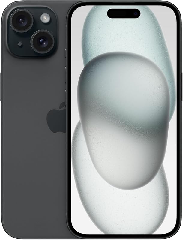 Apple iPhone 15 (128 GB) zwart - outlet/retourdeal