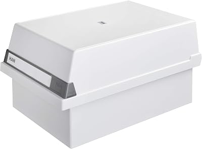 HAN Indexbox DIN A5 dwars - tweedehands - zeer goed — outlet/retourdeal