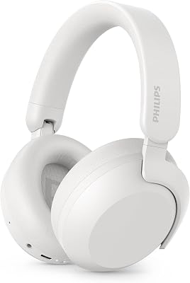 Philips TAH8000EWT/00 Wireless Over-Ear Bluetooth Headphones - outlet/retourdeal