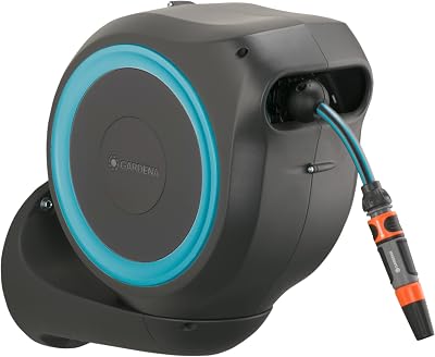 Gardena wandslangenbox RollUp S (turquoise) 15 m: Flexibele - outlet/retourdeal