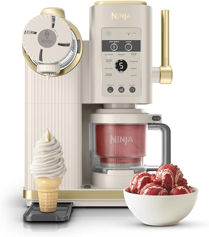 Ninja CREAMi Schep en Swirl ijsmachine met 2x kuipen - outlet/retourdeal