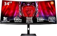 Xiaomi G34WQi Ultrawide Gaming Monitor 34 inch - outlet/retourdeal