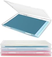 Nizirioo 4-pack draagbare archiefdoos A4 transparante organisatordoos - outlet/retourdeal