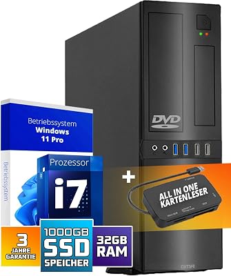 GMR Ultra Slim i7 Office PC - outlet/retourdeal