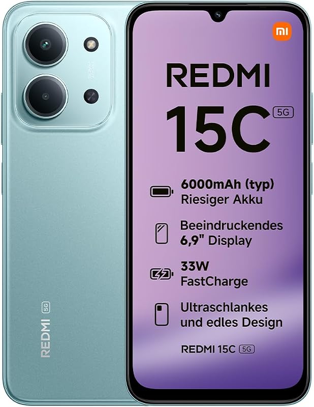Xiaomi REDMI 15C 5G Smartphone 4+256GB - outlet/retourdeal