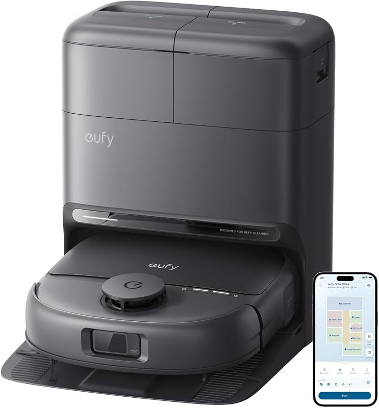 eufy Nieuw 2026 Robotstofzuiger met Dweil C28 Omni - outlet/retourdeal