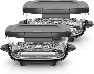 Ninja CRISPi 1 4 l TempWare glazen containers met - outlet/retourdeal