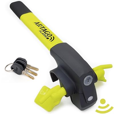 Artago 870 Anti-diefstal Auto Stuurslot 2 in 1 met Smart Alarm 120dB - outlet/retourdeal