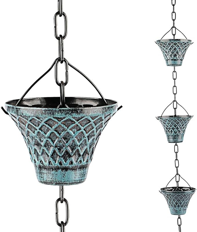 Regenketting goot downspout vanger buiten water omvormer decoratieve - outlet/retourdeal