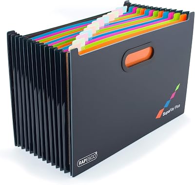 Rapesco 1552 SupaFile Plus Uitvouwbare Sorteermap met 13 Vakken - outlet/retourdeal